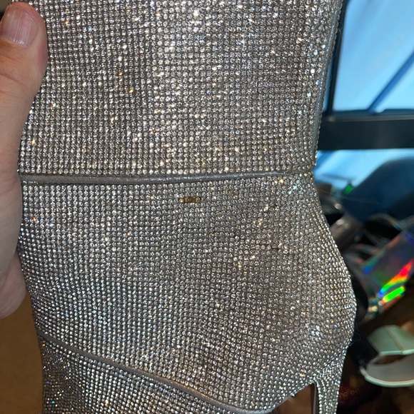 Steve Madden Winona rhinestone booties size 8 - Picture 3 of 4